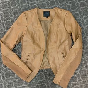 Faux leather jacket from dynamite